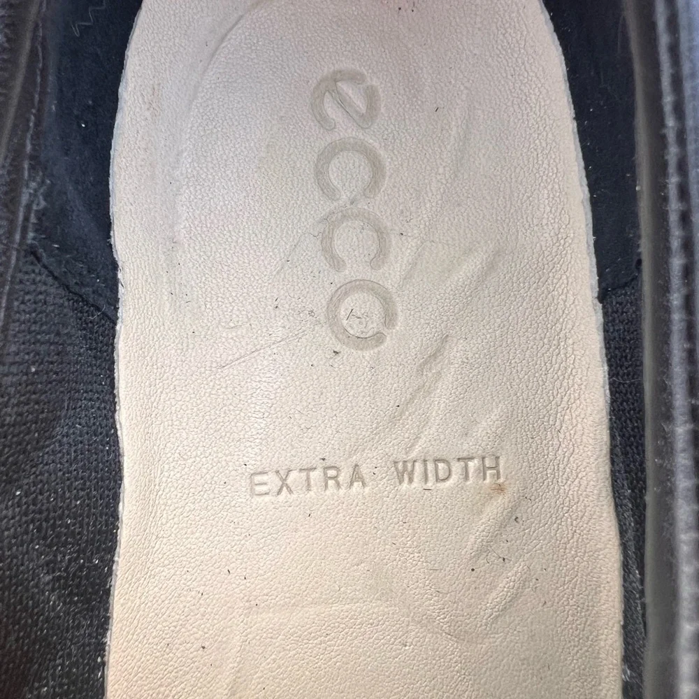 ECCO Soft 7 Quilted Leather & Patent Cap Toe Sneakers - EU 40 / US 9-9.5